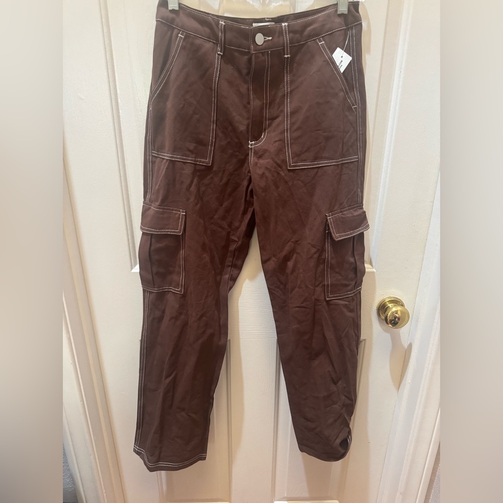 Women’s Brown Cargo Pants